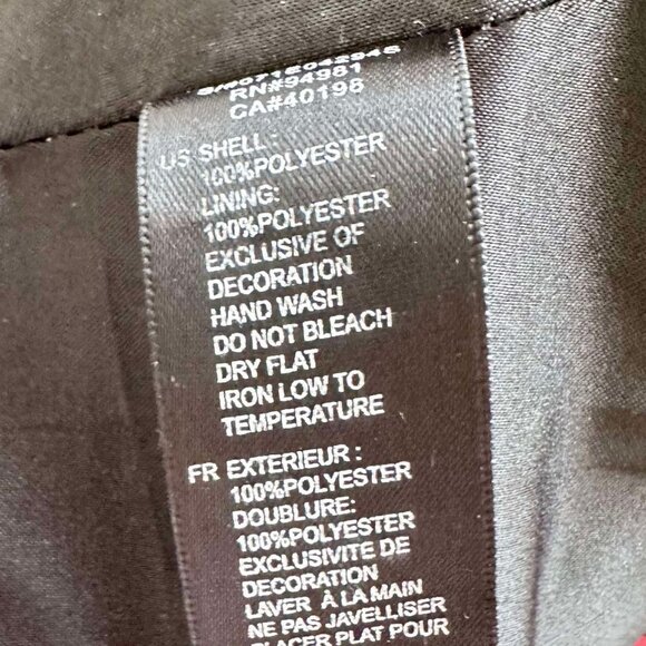 EUC Twentyone Black Sequin Bustier, Size M - Picture 3 of 4